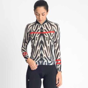 Jersey Manga Longa Feminina Zebra