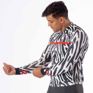 Jersey Manga Longa Masculina Zebra