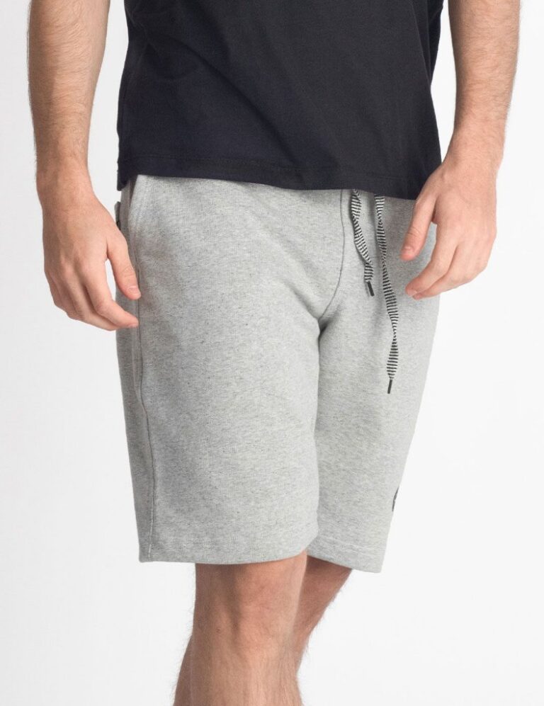 Bermuda Casual Moletom Masc. Cinza