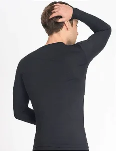 Camisa Segunda Pele Preta UV Masculina